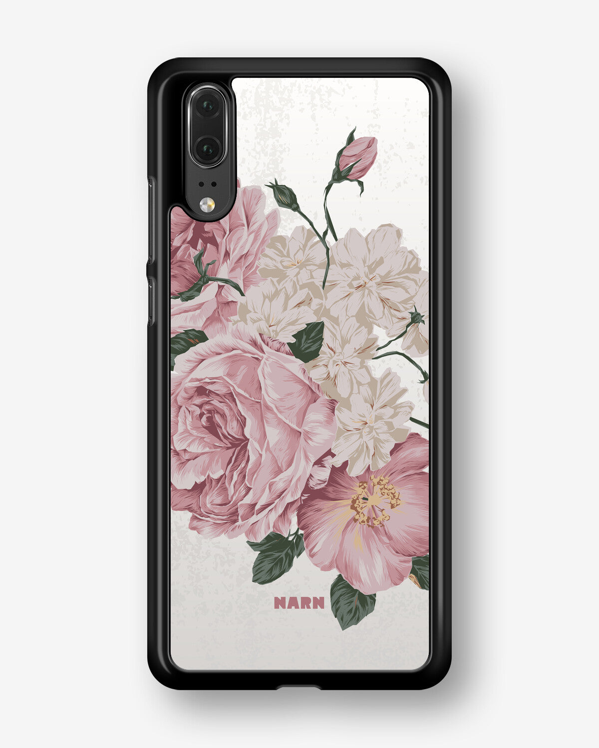 Huawei P20 Hard Case – Roses - View 1