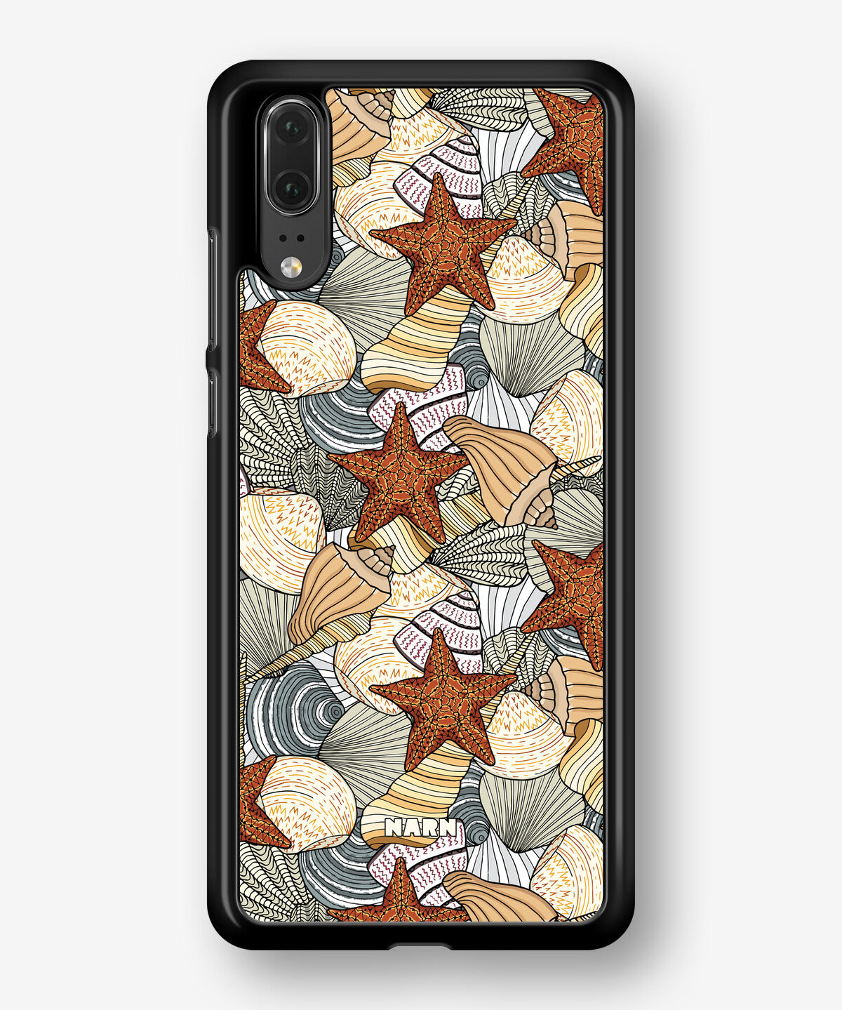 Huawei P20 Hard Case – Sea Shells - View 1