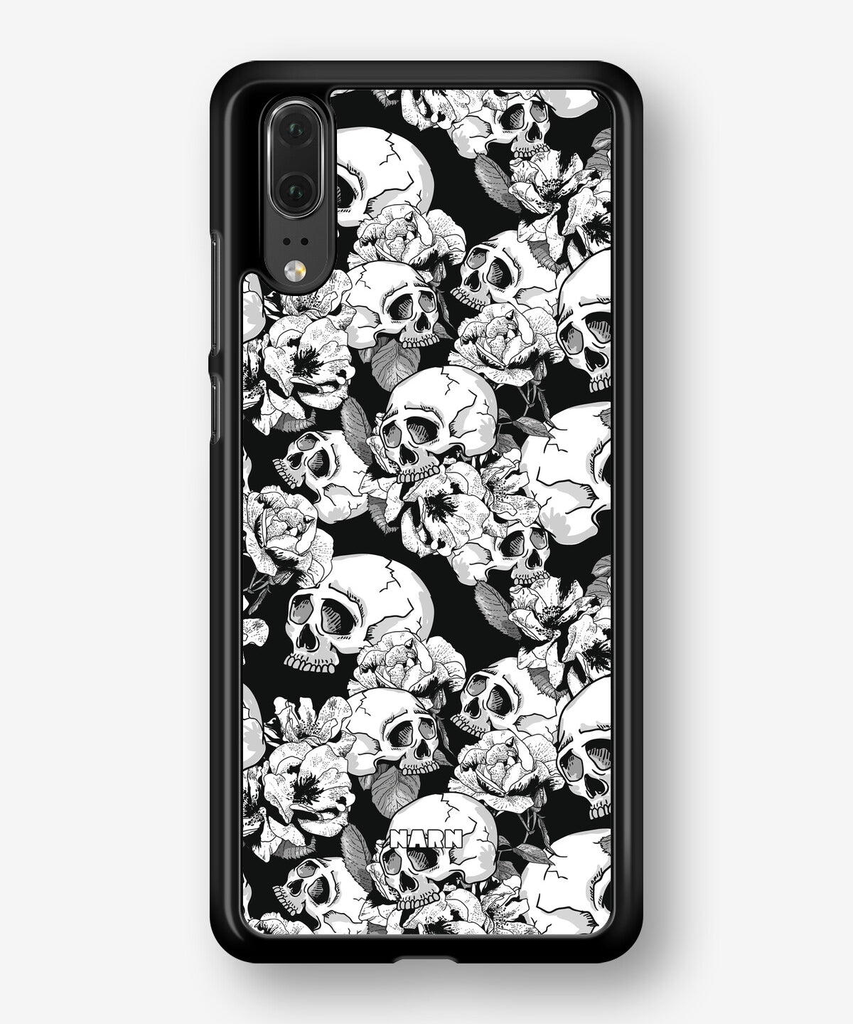 Huawei P20 Hard Case – Skull Garden - View 1