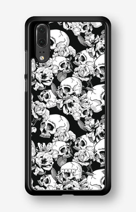 Huawei P20 Hard Case – Skull Garden - View 1