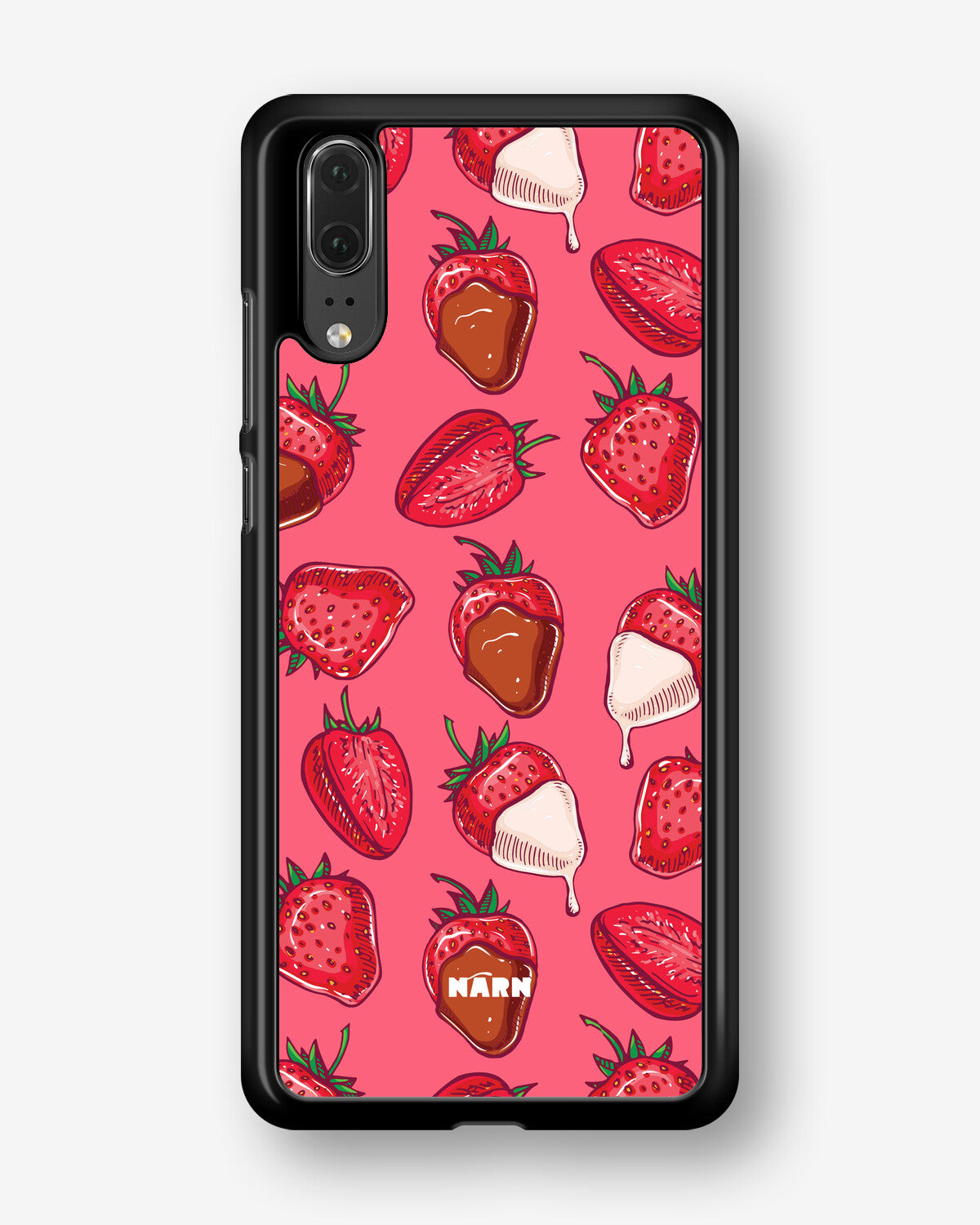 Huawei P20 Hard Case – Strawberry Chocolate - View 1