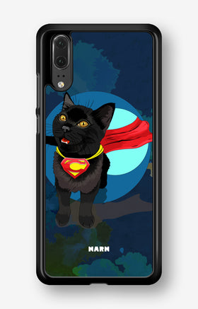 Huawei P20 Hard Case – Super Cat - View 1