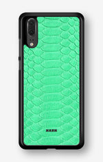 Huawei P20 Hard Case – Turquoise Snake - View 1