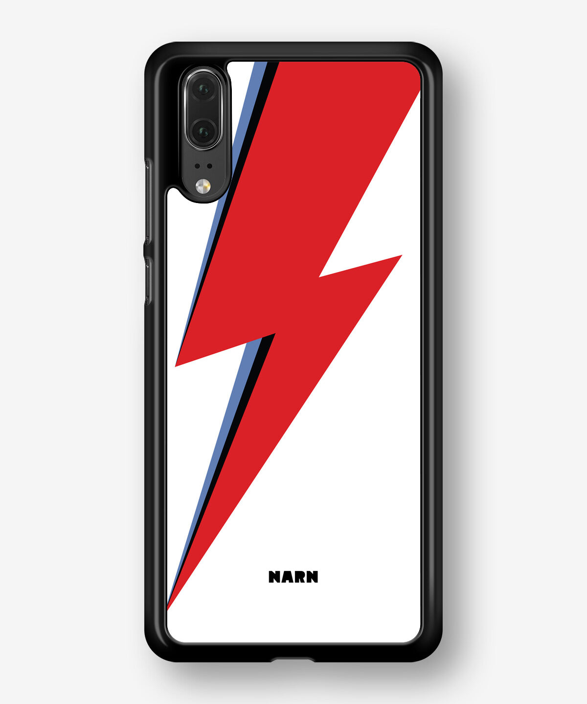 Huawei P20 Hard Case – White Bowie  - View 1