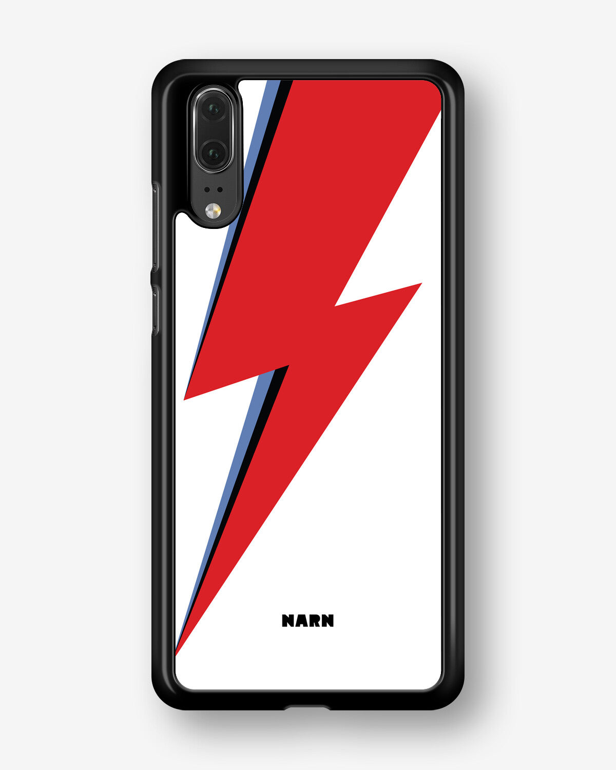 Huawei P20 Hard Case – White Bowie  - View 1