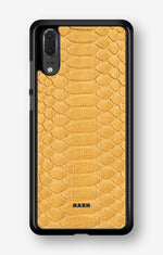 Huawei P20 Hard Case – Yellow Snake - View 1