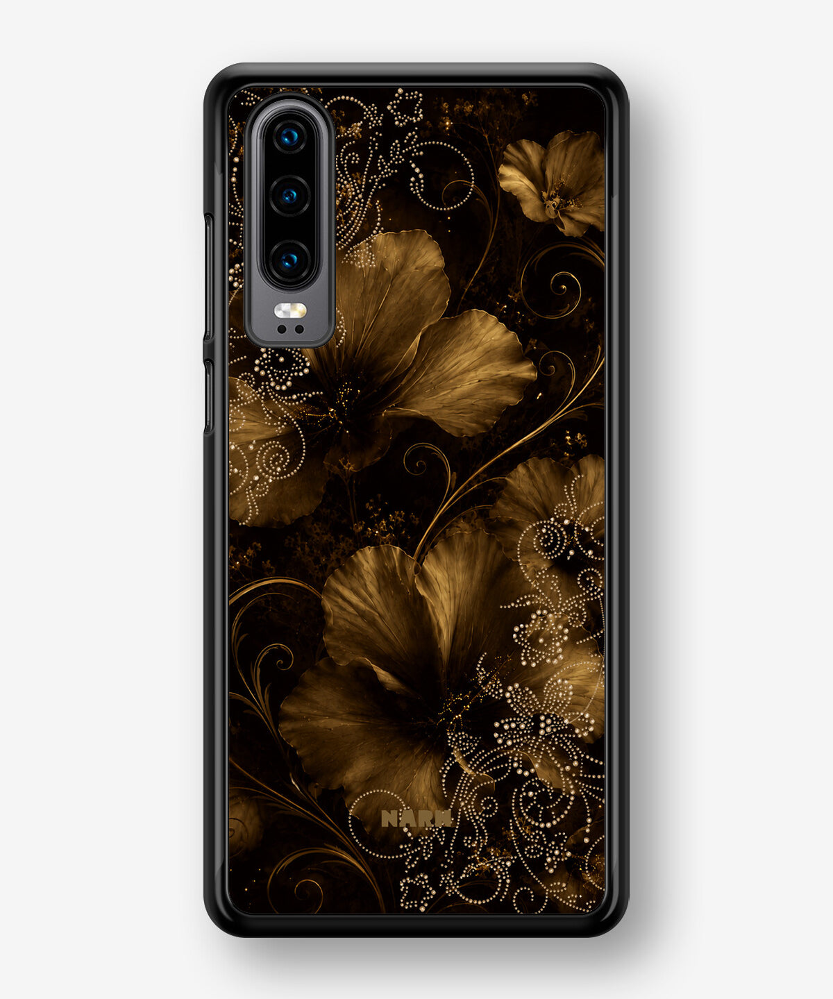 Huawei P30 Hard Case – Bloom Noir - View 1