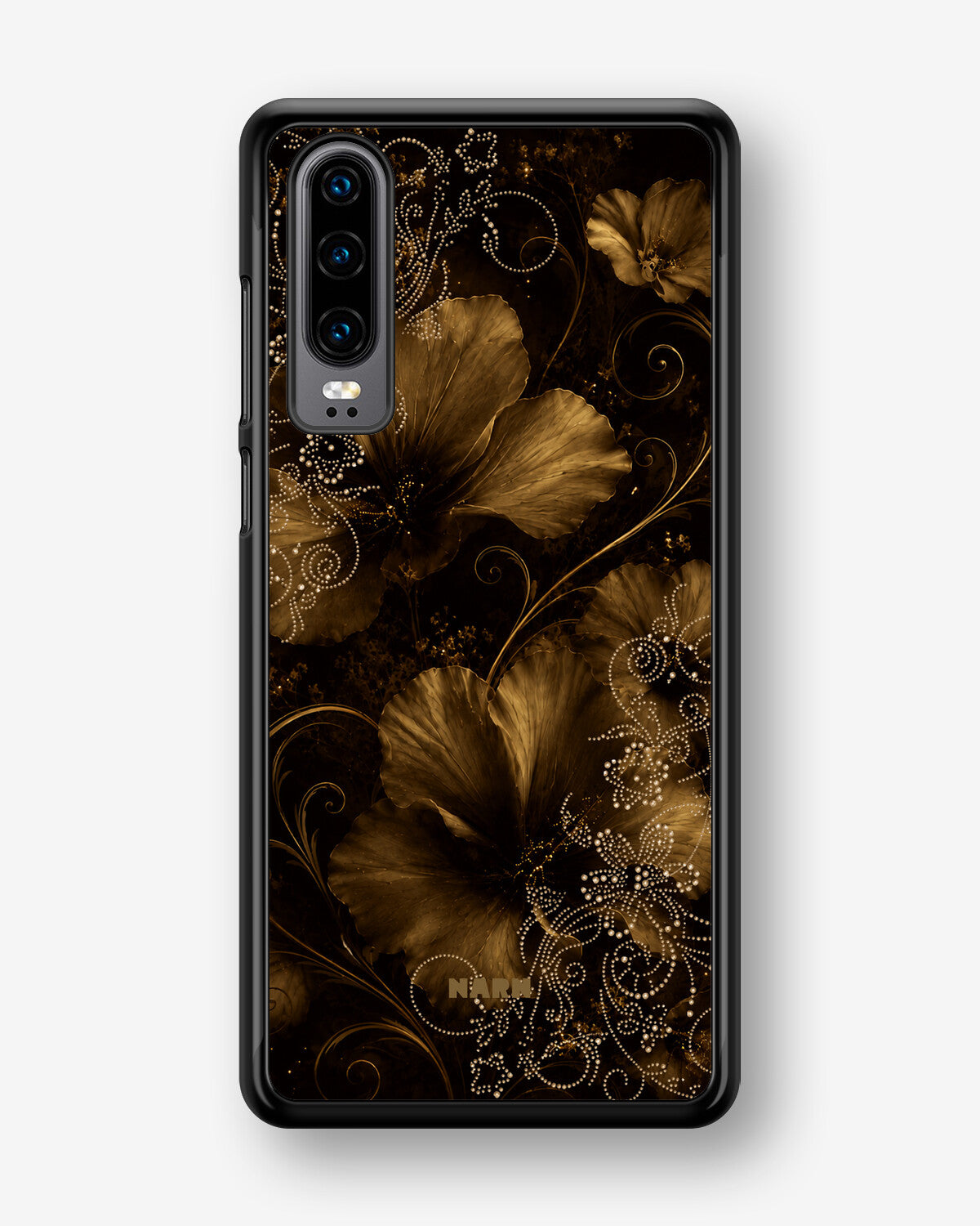 Huawei P30 Hard Case – Bloom Noir - View 1