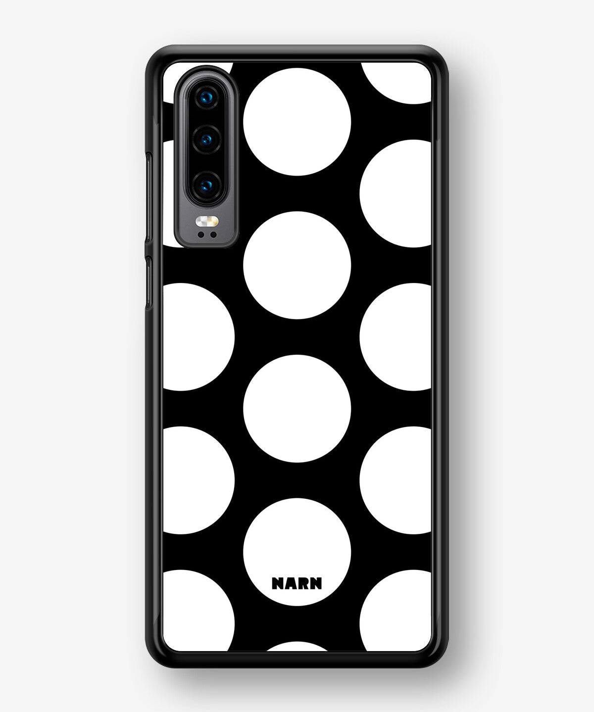 Huawei P30 Hard Case – Bold Dots - View 1