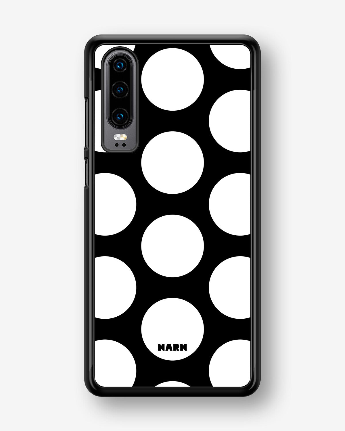 Huawei P30 Hard Case – Bold Dots - View 1