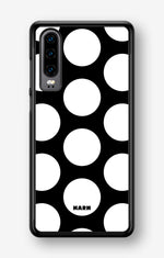 Huawei P30 Hard Case – Bold Dots - View 1