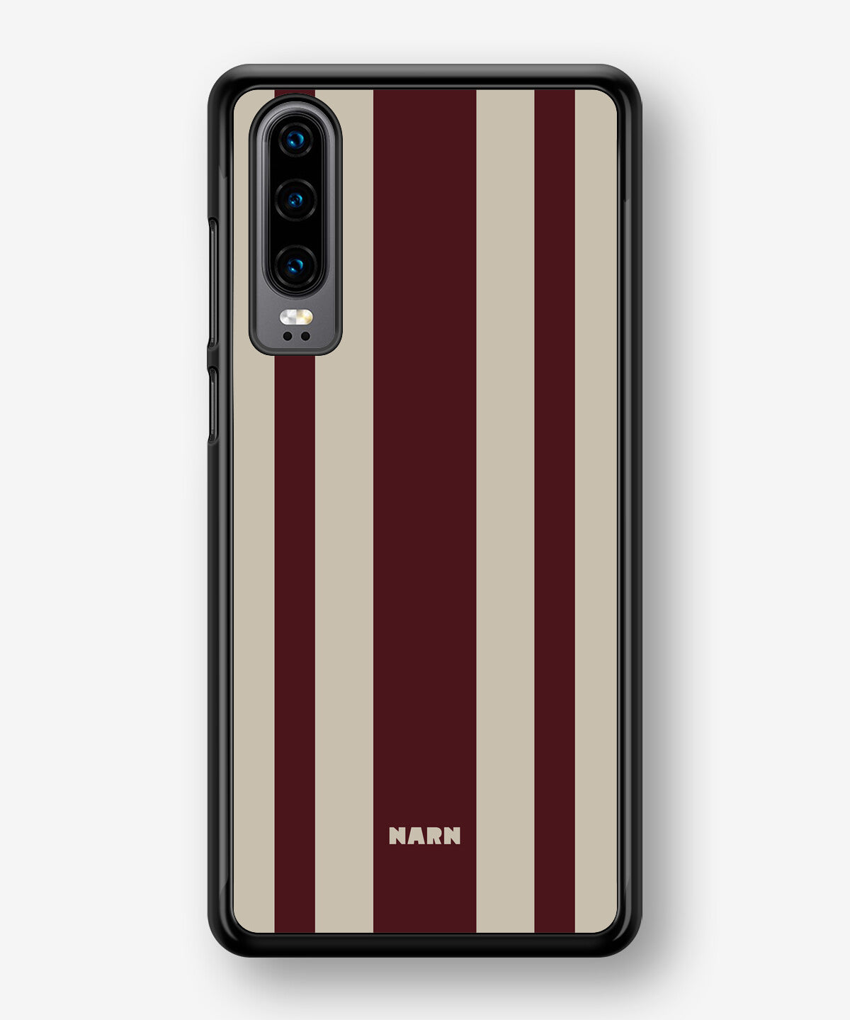 Huawei P30 Hard Case – Bordeaux Stripe - View 1