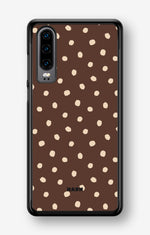 Huawei P30 Hard Case – Choco Dots - View 1