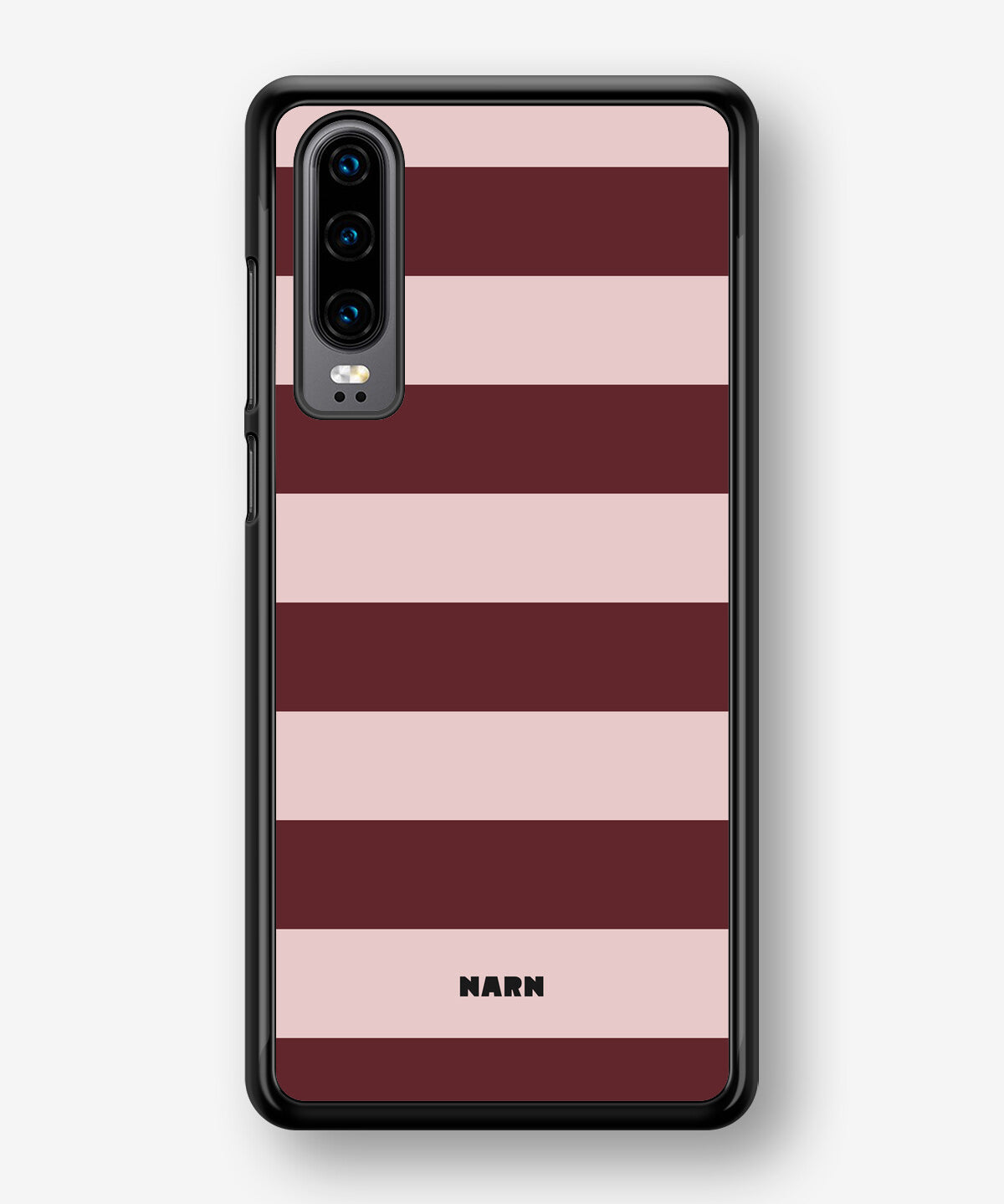 Huawei P30 Hard Case – Cranberry Stripe - View 1
