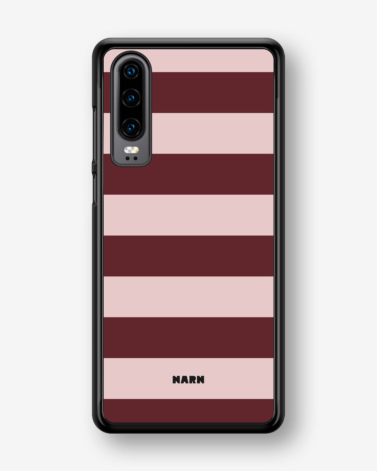 Huawei P30 Hard Case – Cranberry Stripe - View 1
