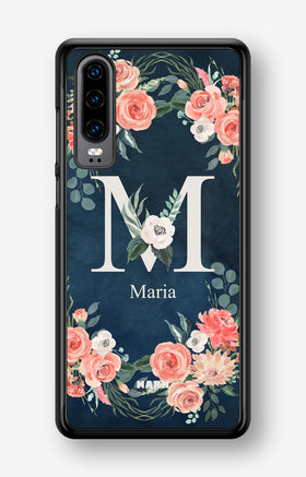 Huawei P30 Hard Case – Custom - Floral - View 1