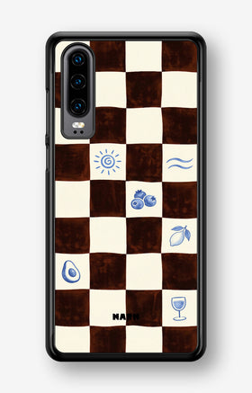 Huawei P30 Hard Case – Dolce Grid - View 1