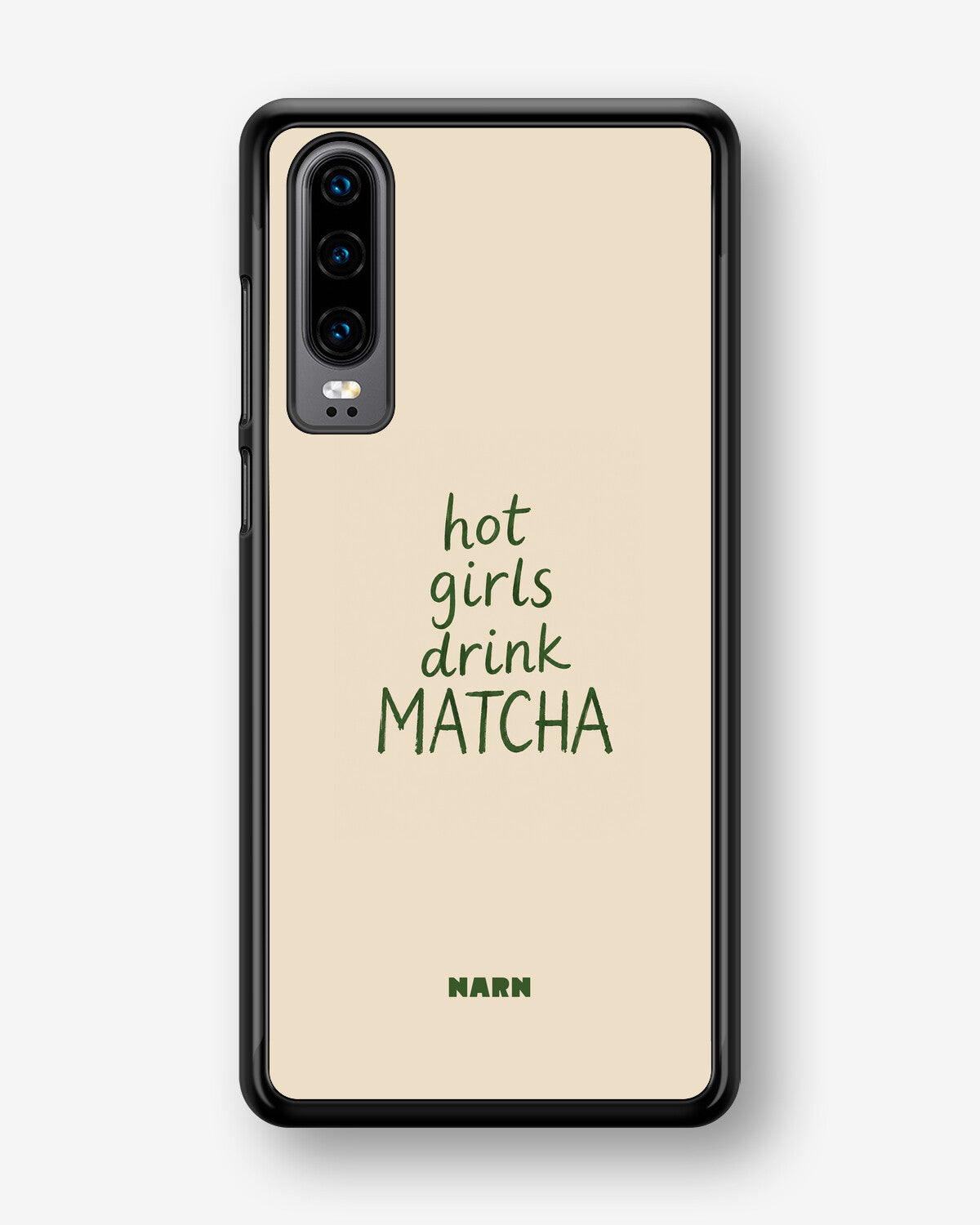 Huawei P30 Hard Case – Drink Matcha - View 1
