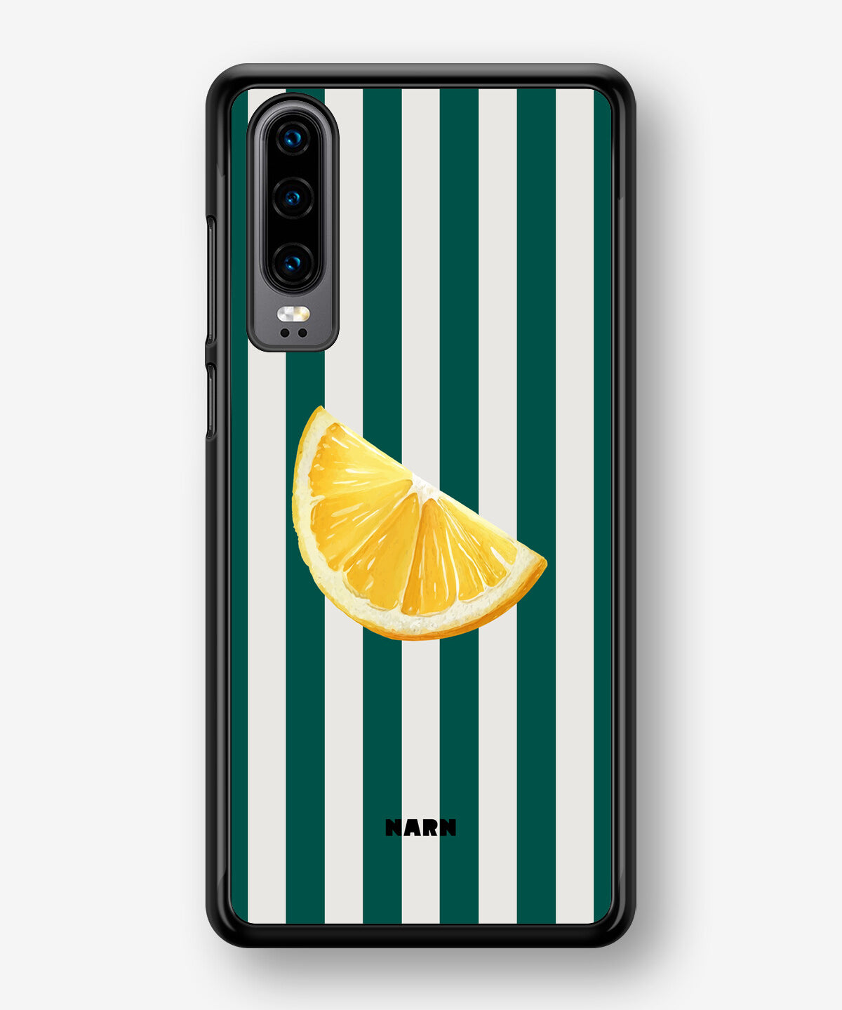 Huawei P30 Hard Case – Lemon Stripes - View 1