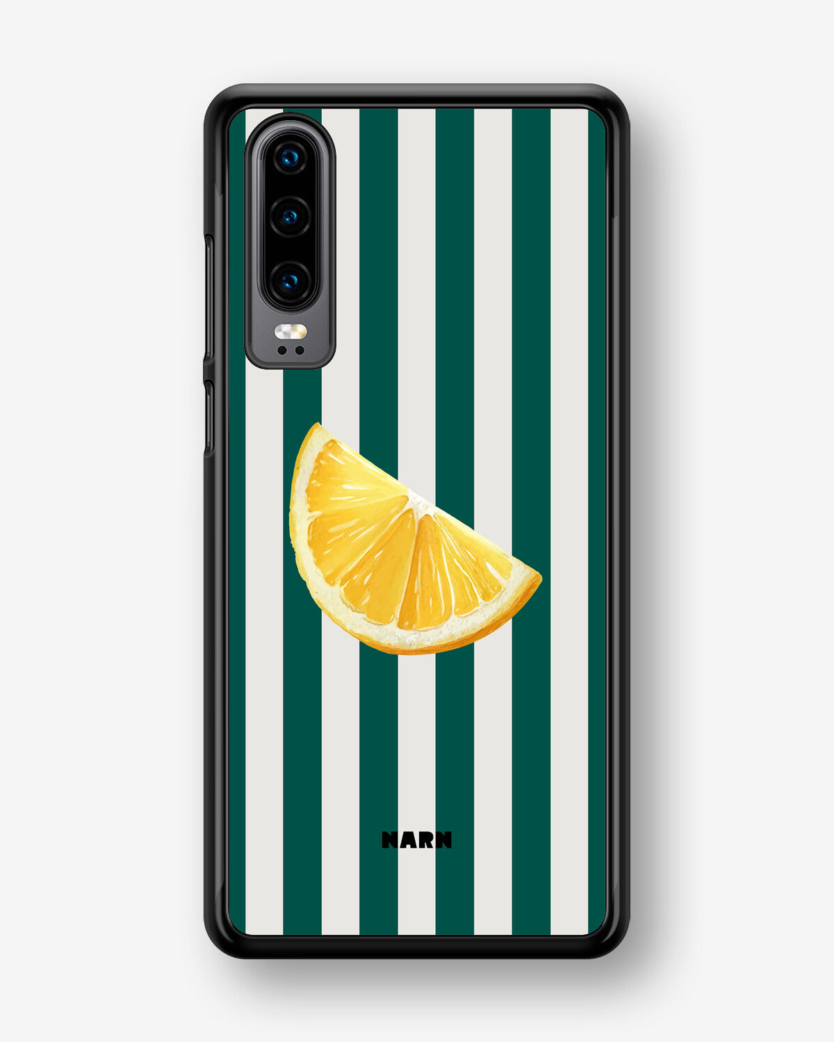 Huawei P30 Hard Case – Lemon Stripes - View 1