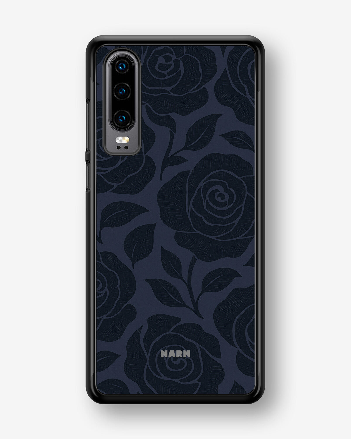 Huawei P30 Hard Case – Midnight Rose - View 1