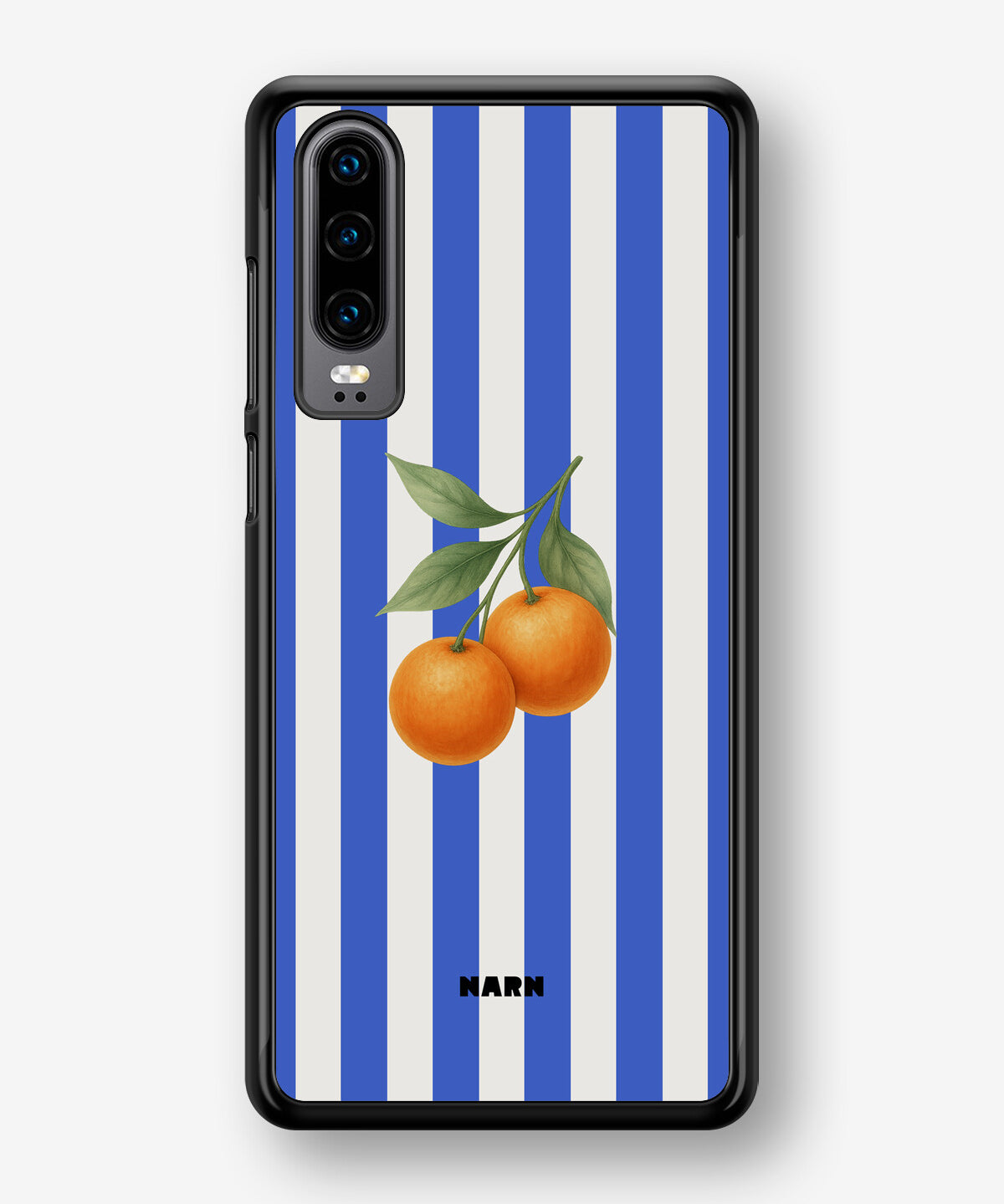 Huawei P30 Hard Case – Orange Stripes - View 1