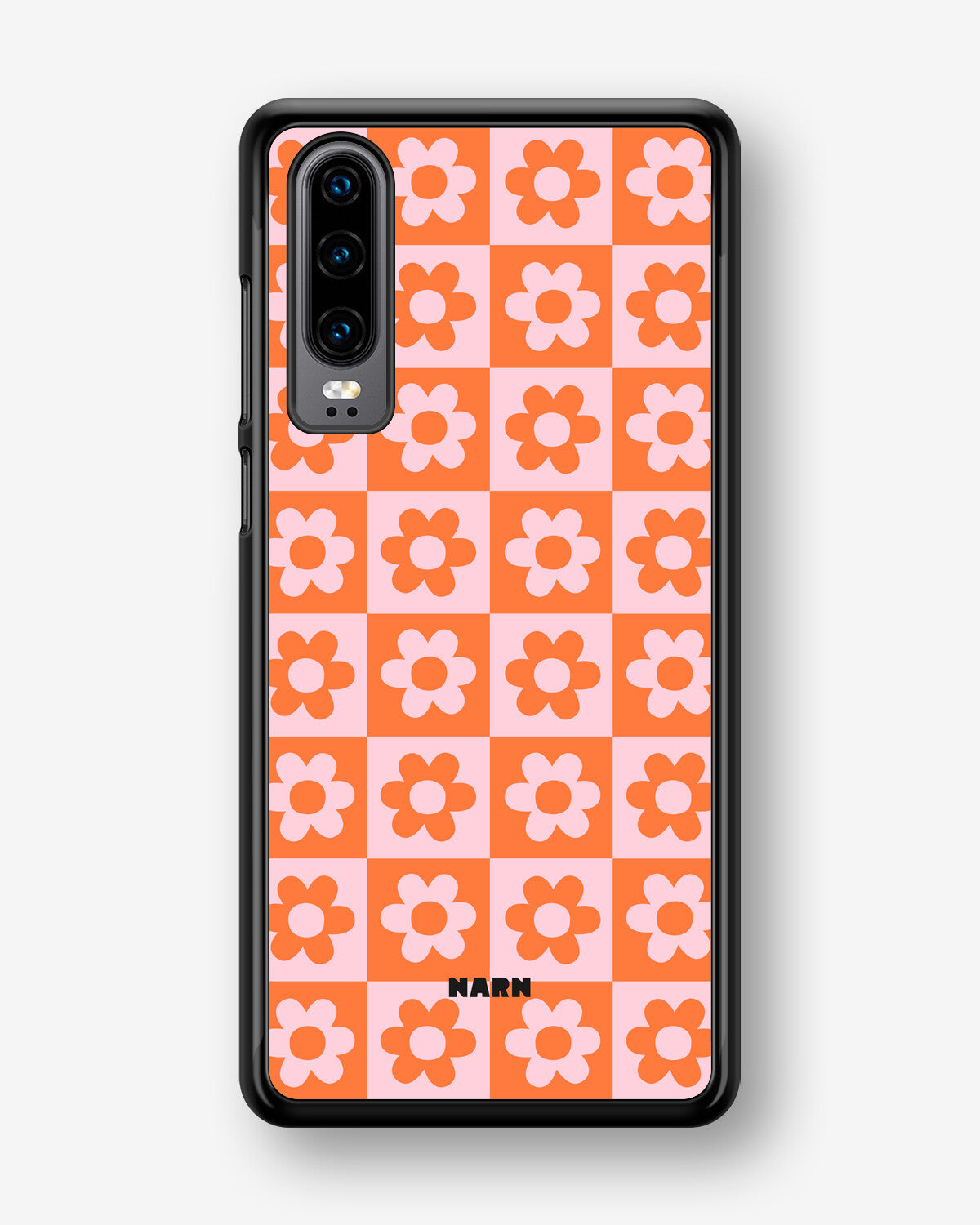 Huawei P30 Hard Case – Peach Petals - View 1