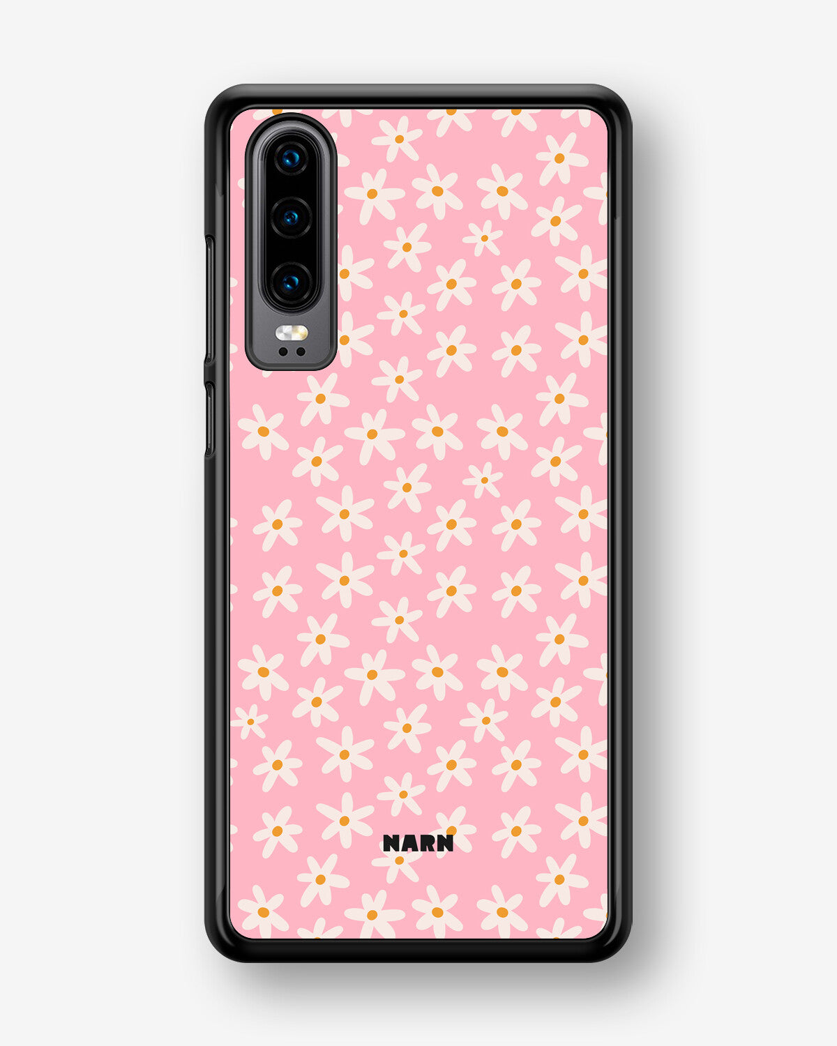 Huawei P30 Hard Case – Pink Daisy - View 1