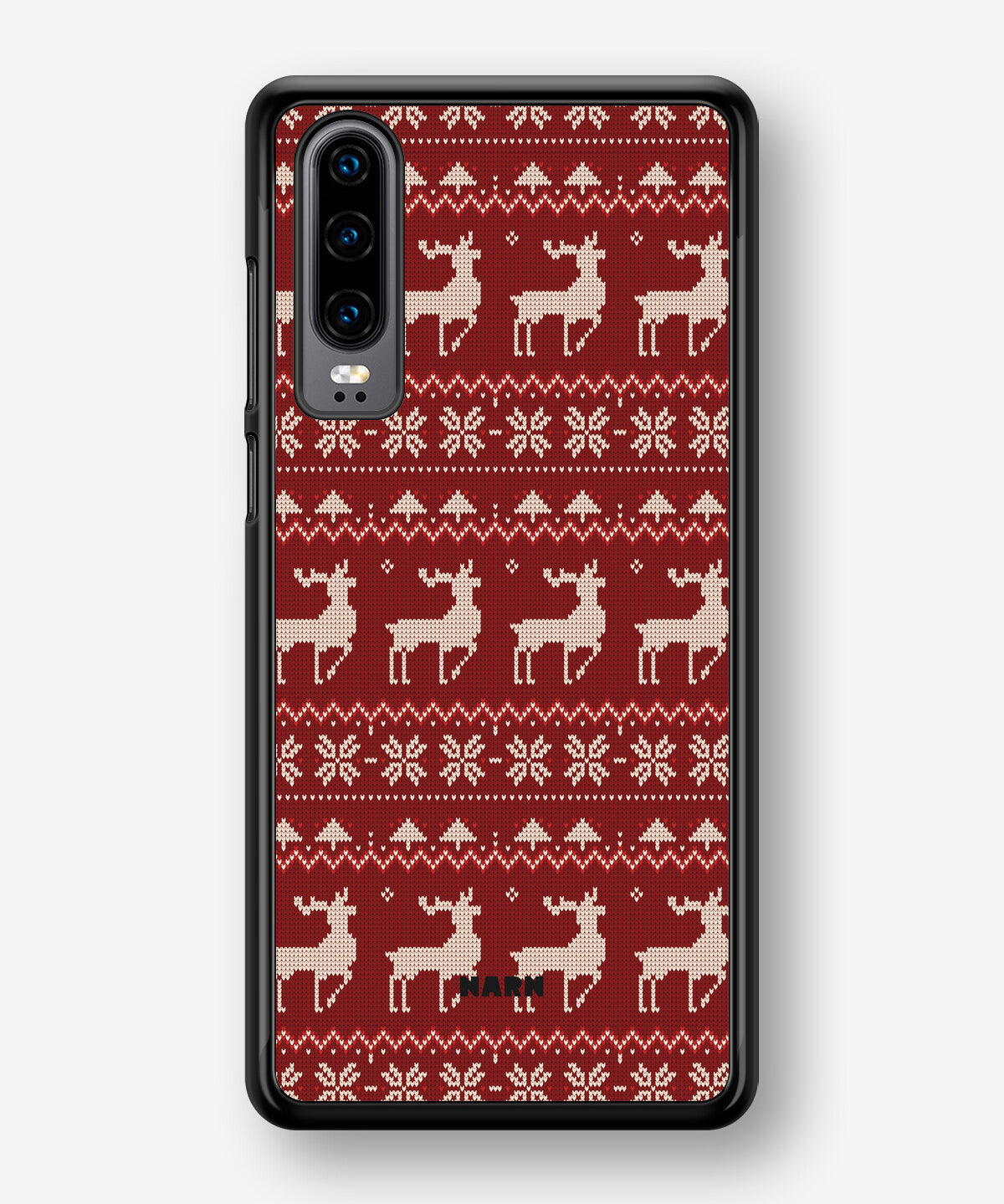 Huawei P30 Hard Case – Reindeer Knit - View 1