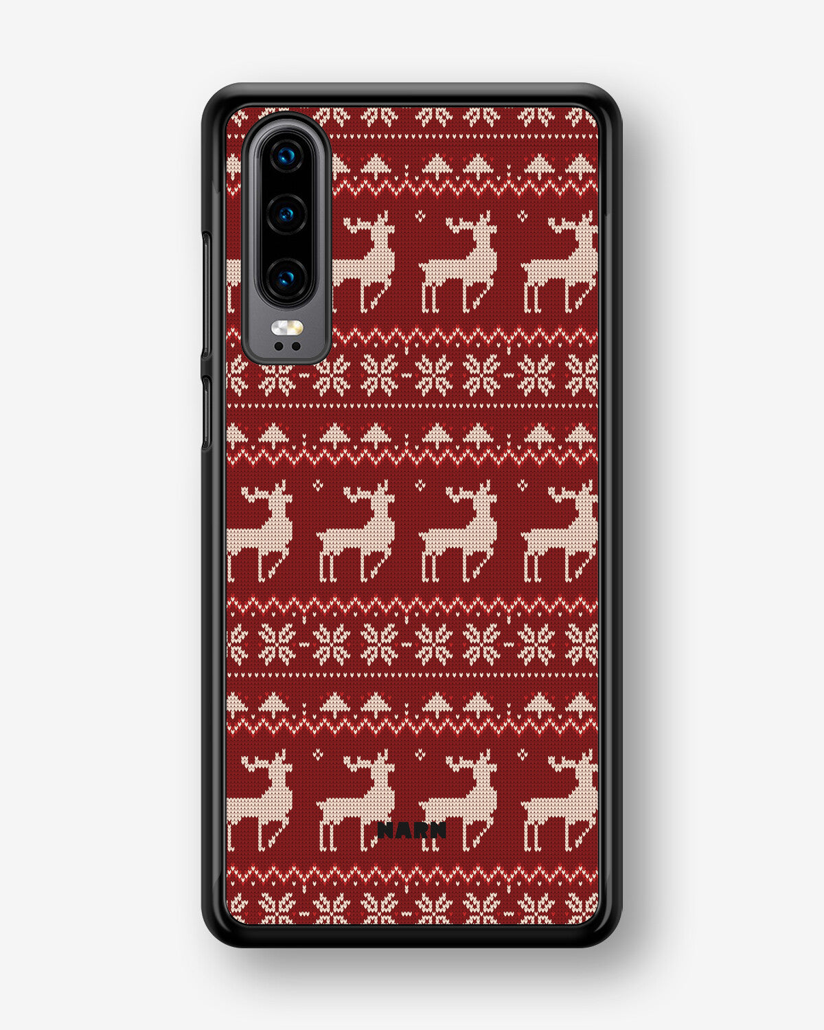 Huawei P30 Hard Case – Reindeer Knit - View 1