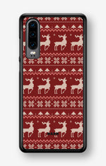Huawei P30 Hard Case – Reindeer Knit - View 1