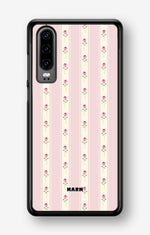 Huawei P30 Hard Case – Rose Lines - View 1