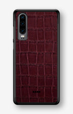 Huawei P30 Hard Case – Rouge Croc - View 1