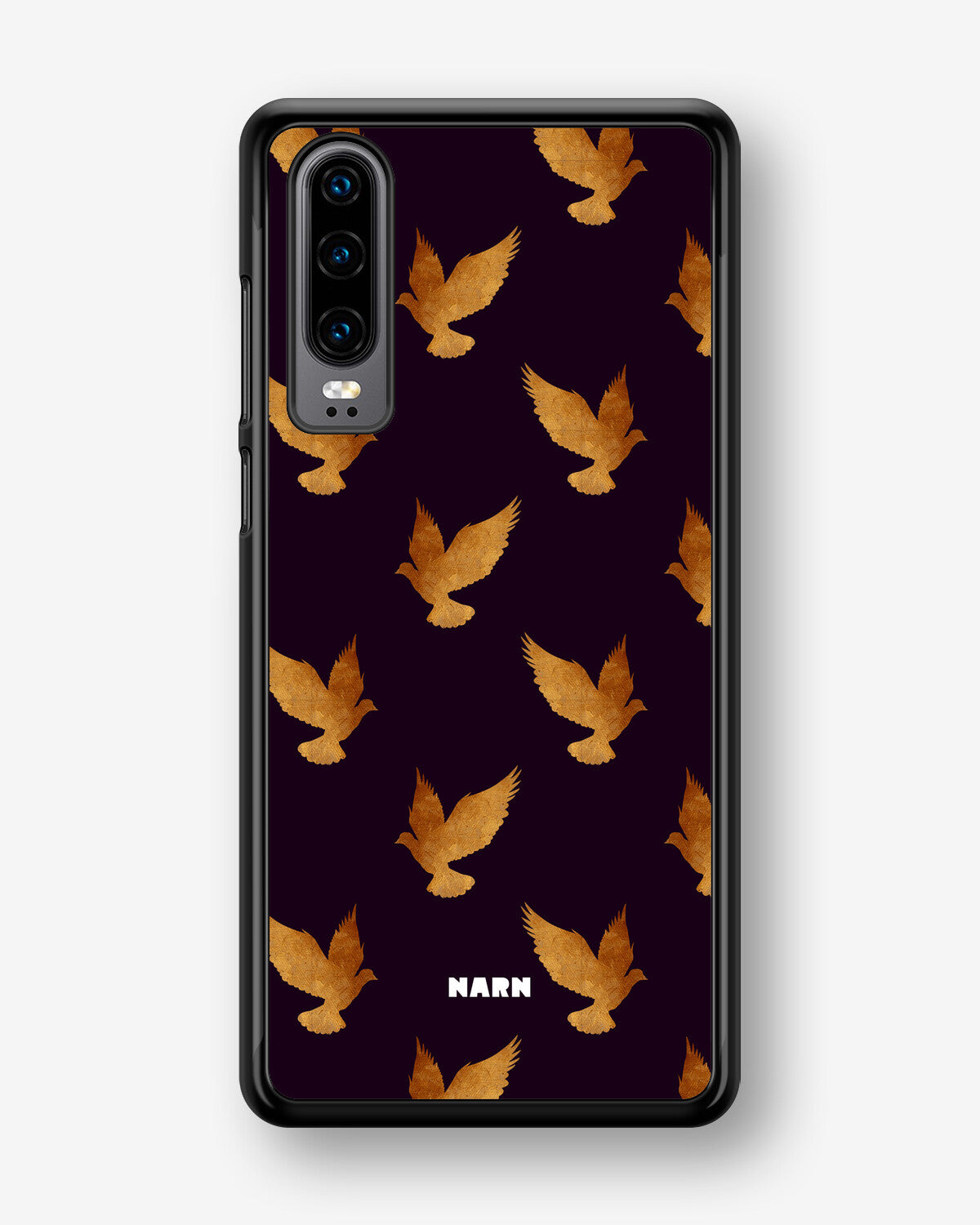 Huawei P30 Hard Case – Royal Doves - View 1