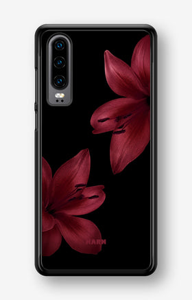 Huawei P30 Hard Case – Ruby Lily - View 1