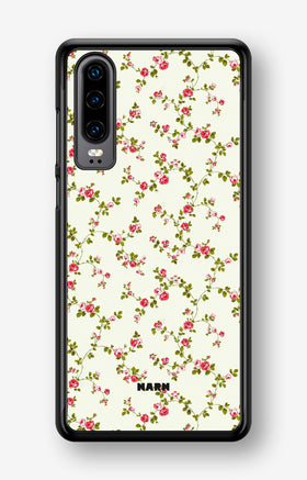 Huawei P30 Hard Case – Vintage Rose - View 1