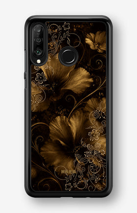 Huawei P30 Lite Hard Case – Bloom Noir - View 1