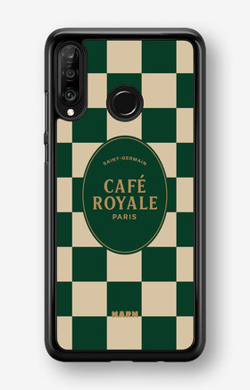 Huawei P30 Lite Hard Case – Cafe Royale - View 1