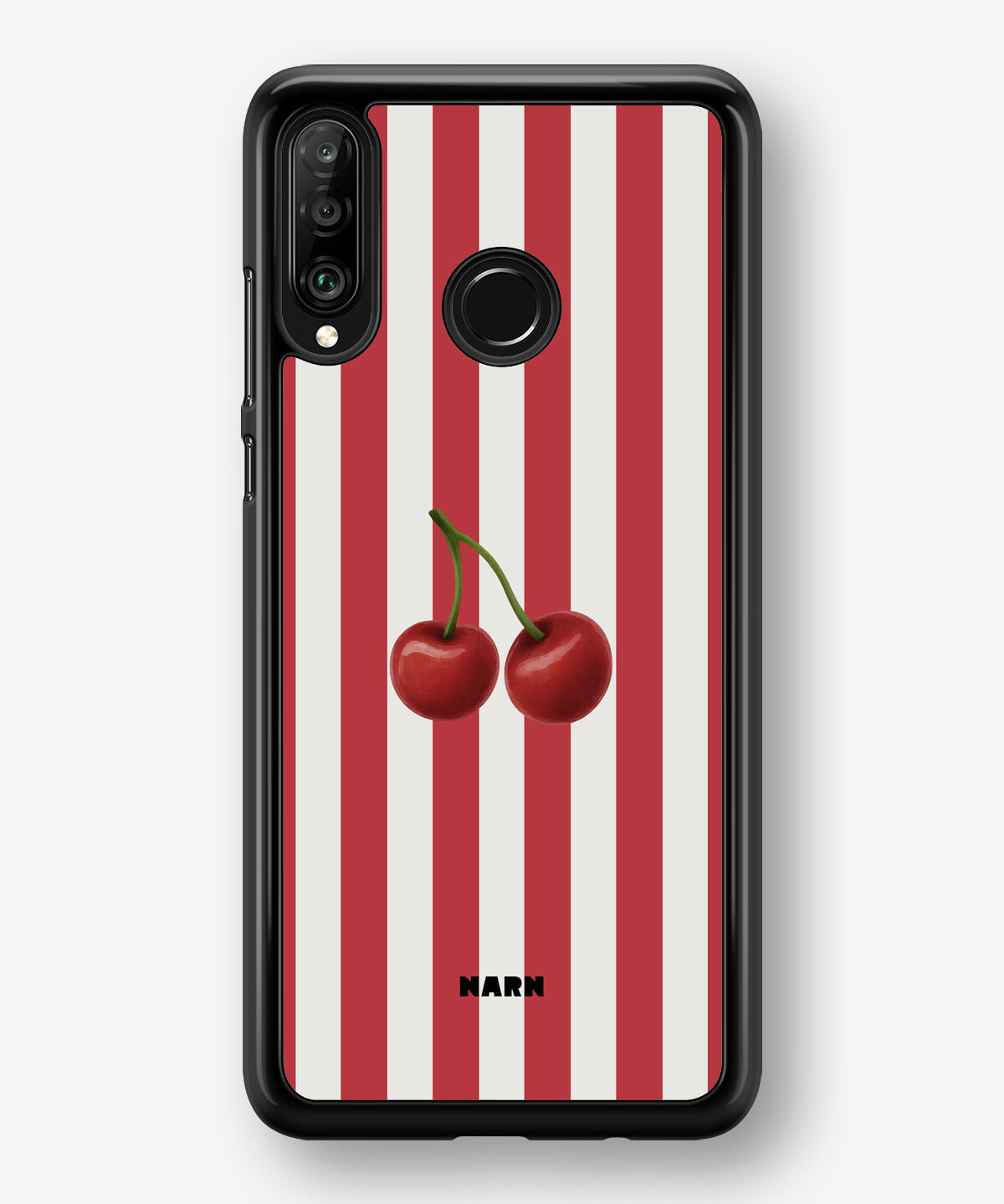 Huawei P30 Lite Hard Case – Cherry Stripes - View 1