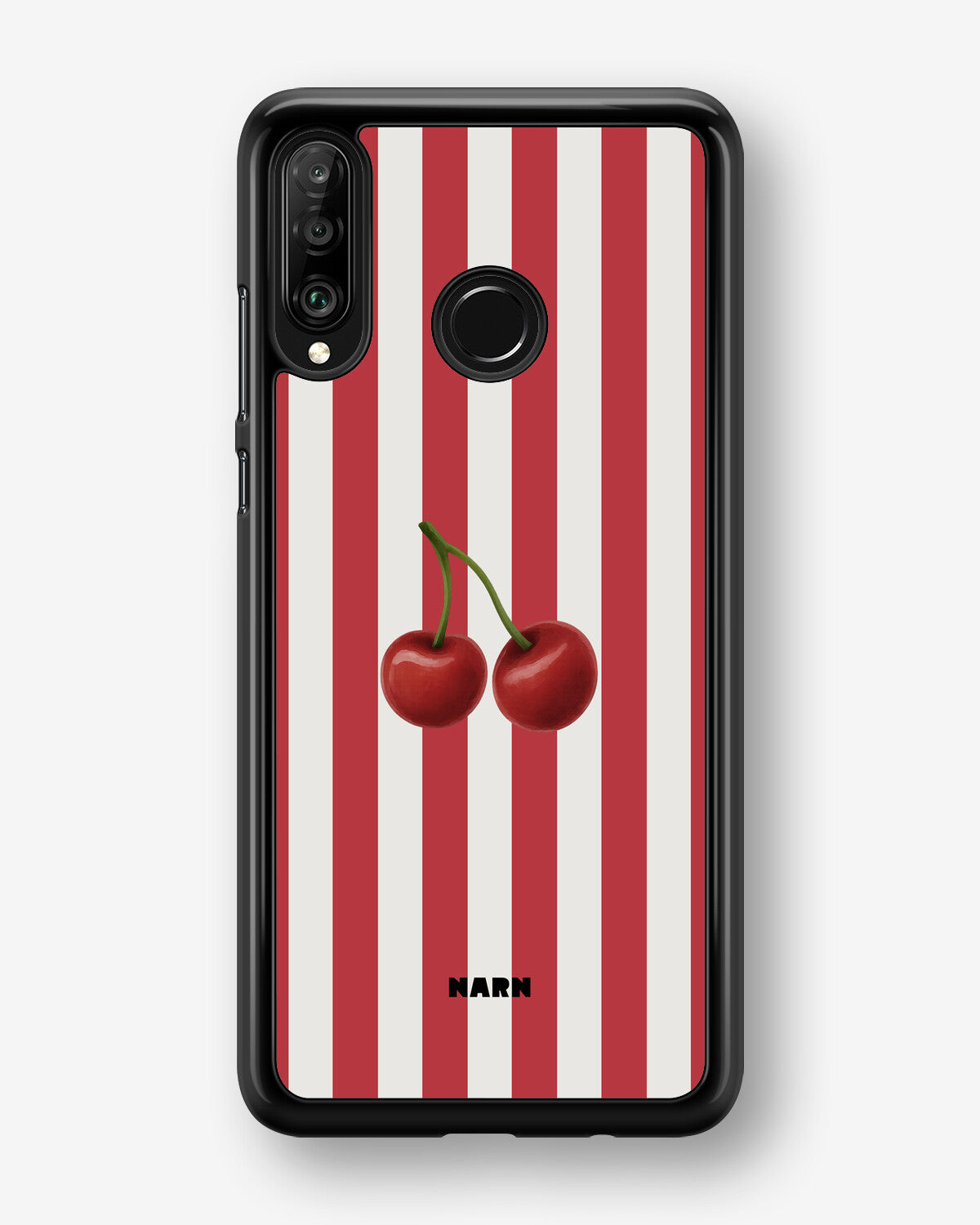 Huawei P30 Lite Hard Case – Cherry Stripes - View 1