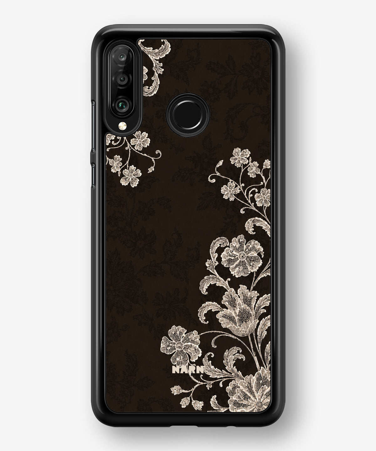 Huawei P30 Lite Hard Case – Ivory Bloom - View 1