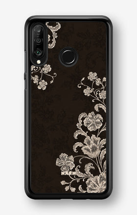 Huawei P30 Lite Hard Case – Ivory Bloom - View 1
