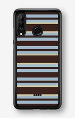 Huawei P30 Lite Hard Case – Latte Lines - View 1