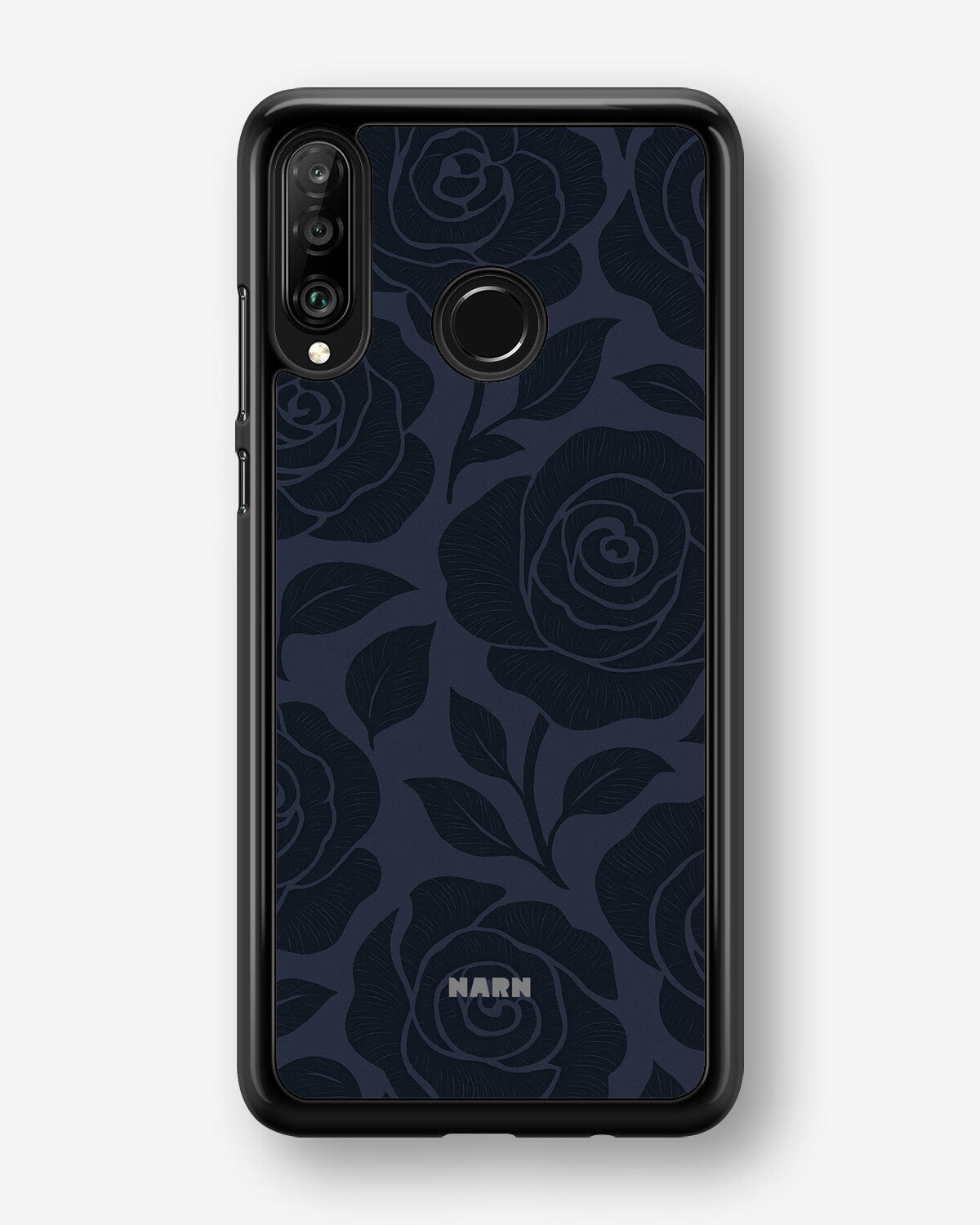 Huawei P30 Lite Hard Case – Midnight Rose - View 1