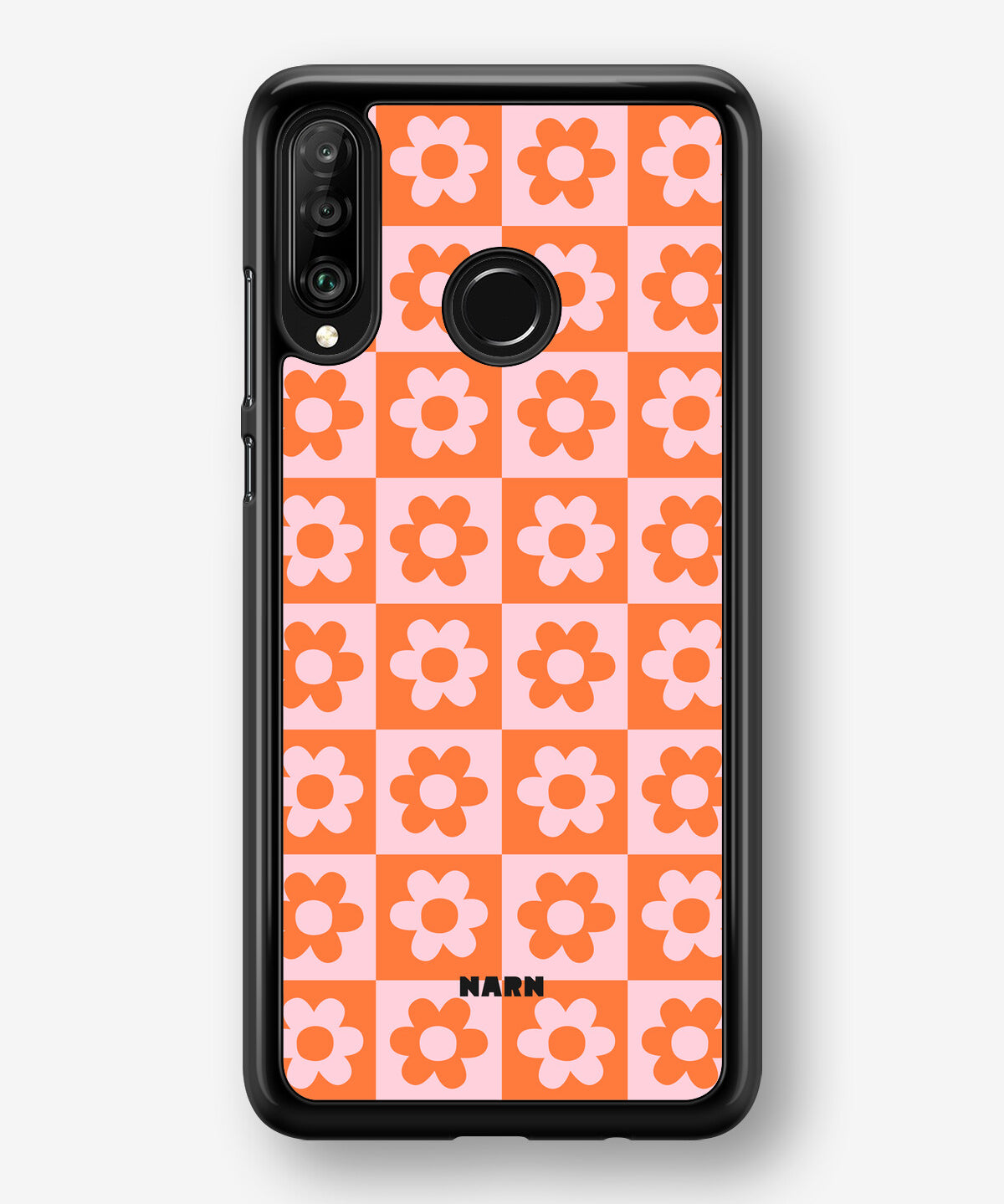 Huawei P30 Lite Hard Case – Peach Petals - View 1