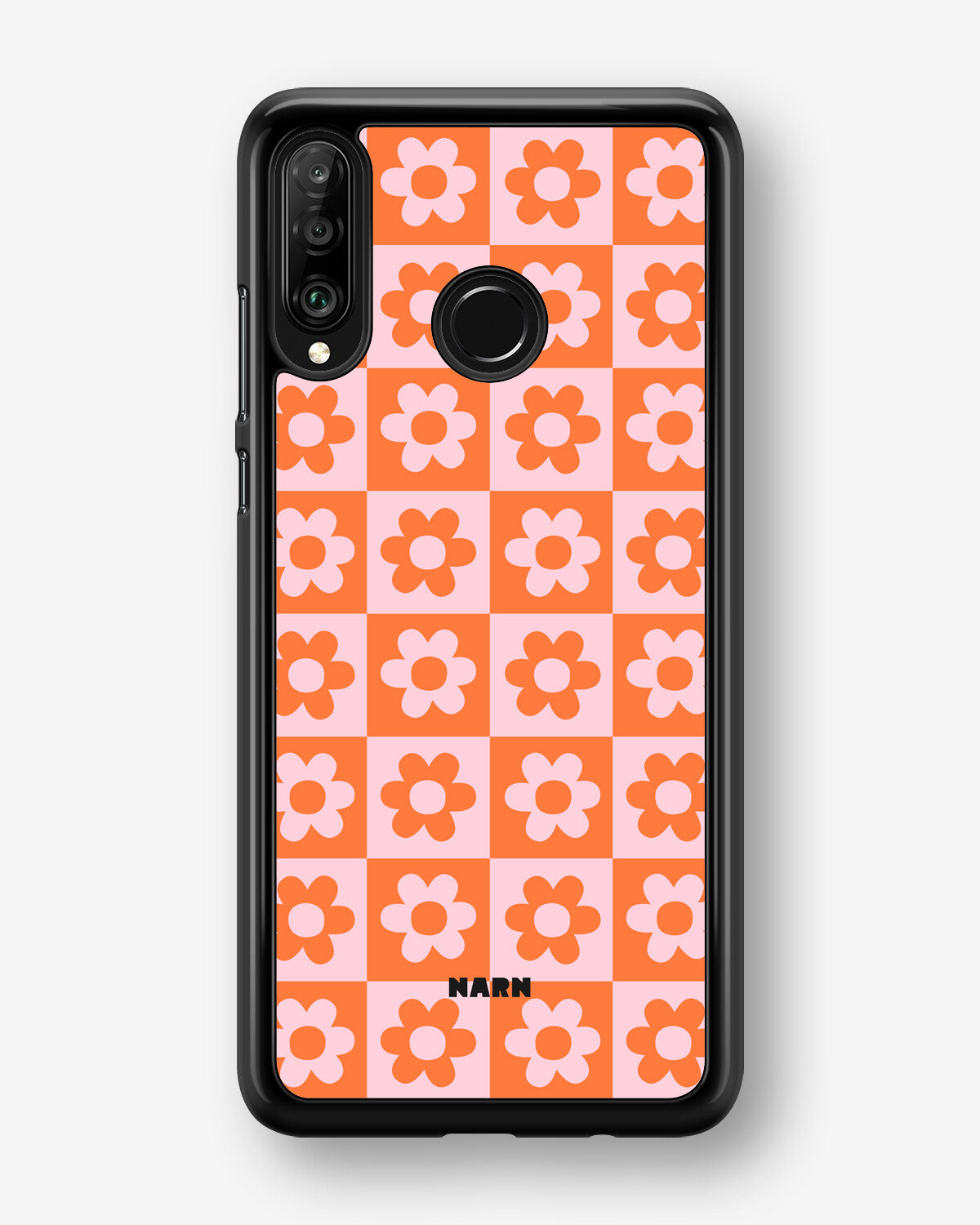 Huawei P30 Lite Hard Case – Peach Petals - View 1