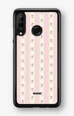 Huawei P30 Lite Hard Case – Rose Lines - View 1