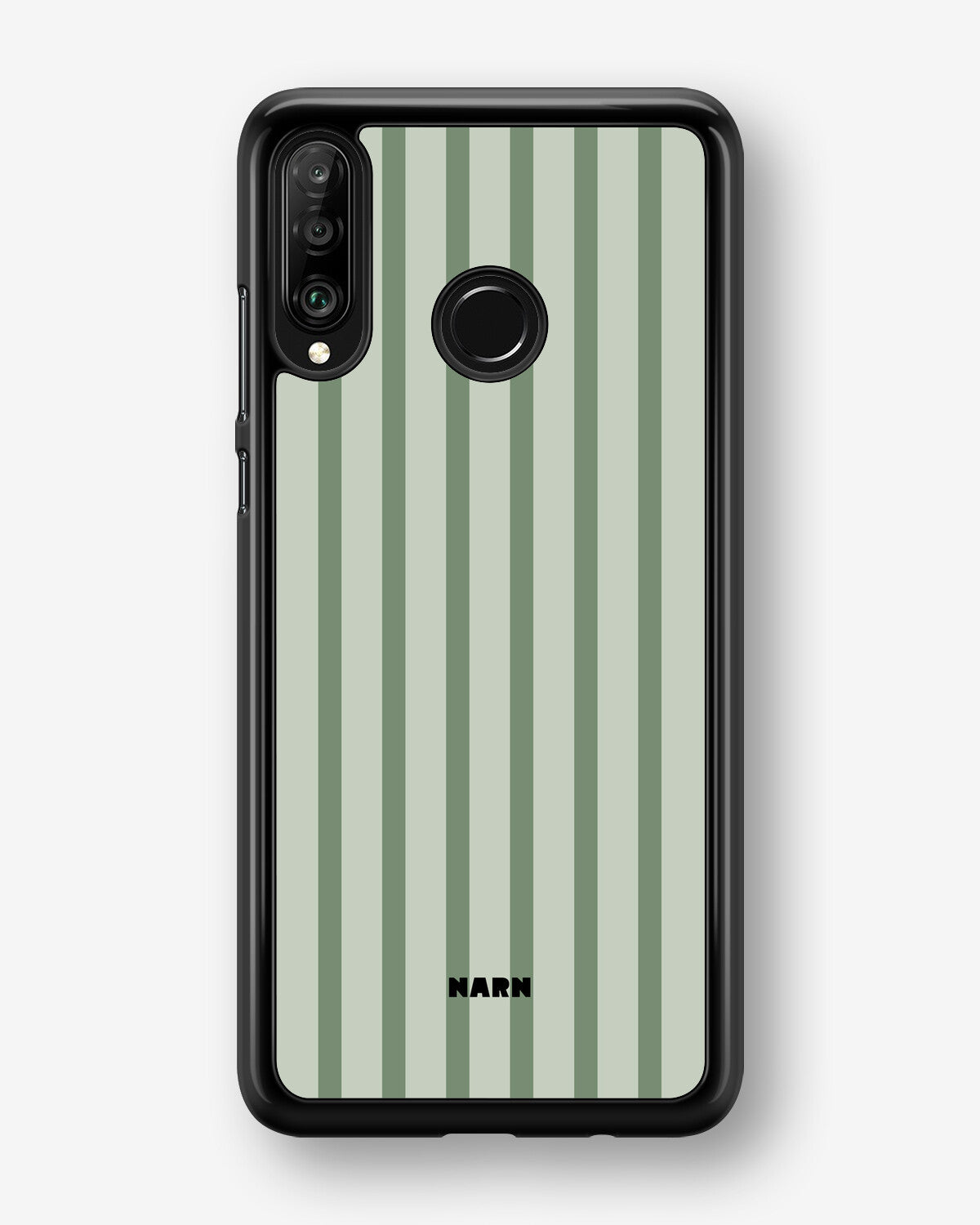 Huawei P30 Lite Hard Case – Sage Stripes - View 1