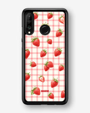 Huawei P30 Lite Hard Case – Strawbella - View 1