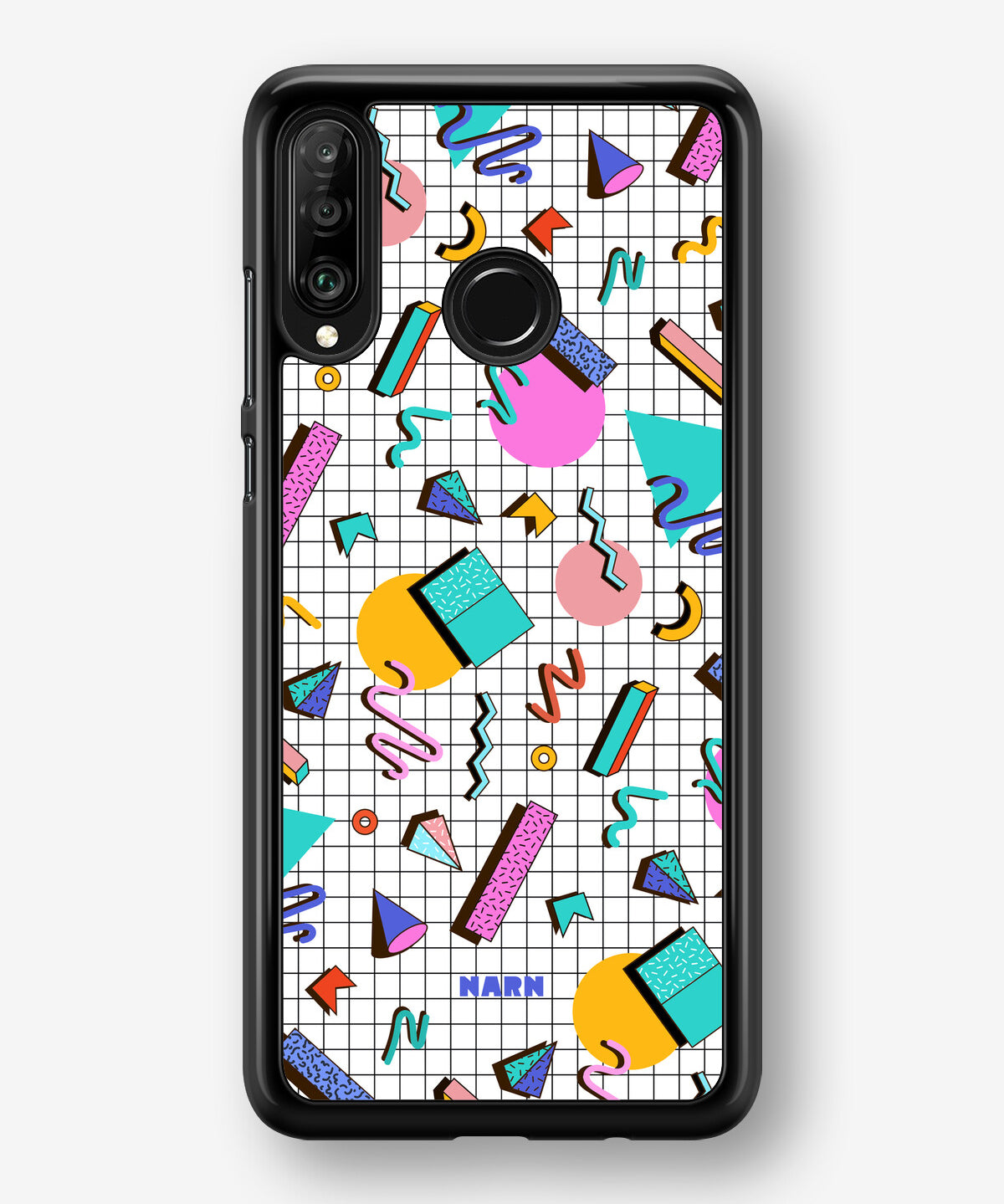 Huawei P30 Lite Hard Case – 80s Memphis - View 1